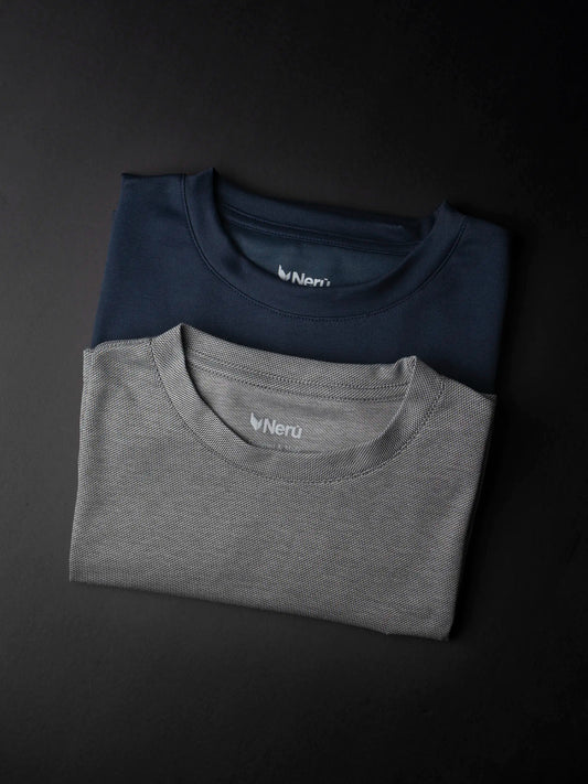 Pack Jacquard T-Shirts x2 Unid.